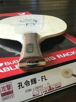 Butterfly Table Tennis Blade Kong Linghui Old Metal Tag G# G Nouveau Fl
