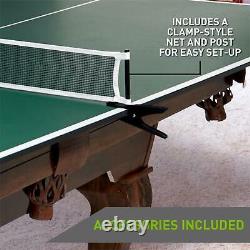 Conversion Tennis De Table Top Ping Pong Officiel Assemblé Folding Net Indoor Nouveau