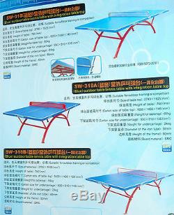 Dream Table At $$ Abordable. Tennis De Table De Ping-pong Extérieur Unique, Prise En Charge Locale