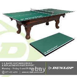 Dunlop 12mm 4 Pièces Table Intérieure Tennis Table De Conversion Top, Pas De Besoin D'assemblage