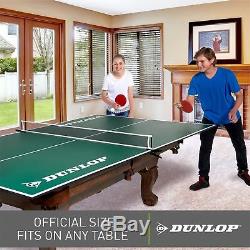 Dunlop Officiel Taille Tennis De Table De Conversion Top 100% Prémonté Extérieur Nouveau