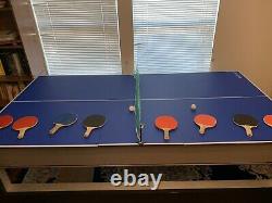 Eastpoint 3 En 1 Table De Jeu (air Hockey, Ping Pong, Table De Billard)