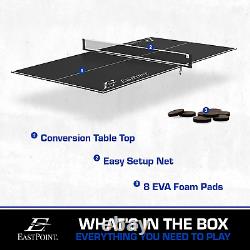 Eastpoint Sports Table de Conversion Pliable pour Tennis de Table