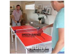 Ensemble de jeu de tennis de table GoSports portable Ping Pong pliable avec raquettes, filet et balles