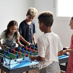 Ensemble de table de jeu Combo 15-en-1 avec hockey, billard, ping-pong, bowling et échecs