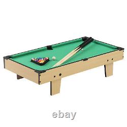 Ensemble de table de jeu multi-jeux 4 en 1 Combinaison de football, air hockey, billard et tennis de table