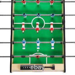 Ensemble de table de jeu multi-jeux 4 en 1 Combinaison de football, air hockey, billard et tennis de table