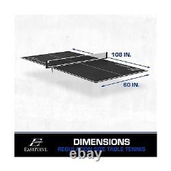 EstPoint Sports Conversion Top de Ping Pong, Dessus de Table de Tennis Pliable, Léger