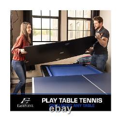 EstPoint Sports Conversion Top de Ping Pong, Dessus de Table de Tennis Pliable, Léger