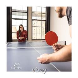 EstPoint Sports Conversion Top de Ping Pong, Dessus de Table de Tennis Pliable, Léger