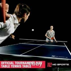 Étanche Pliable Taille Officielle Ping-pong De Tennis De Table Avec Paddle Et Boules