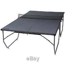 Franklin Sports Easy Assembly Table De Tennis De Table Noir Activité De Jeu Portable