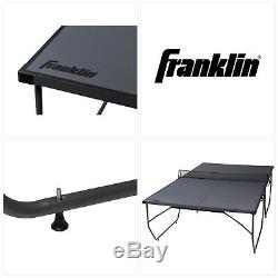 Franklin Sports Easy Assembly Table De Tennis De Table Noir Activité De Jeu Portable