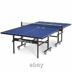 Goplus Table Professionnelle Pliable De Tennis De Table Pour Jouer À L'intérieur Et À L'extérieur