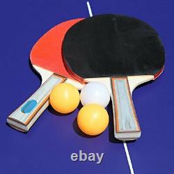 Hathaway Bg2305 Crossover Table De Tennis Portable Pliante De 60 Po