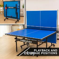 Head 15mm Surface Grand Slam Ping Pong Intérieur Tennis De Table Avec Filet Et Jeu De Poste