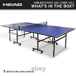 Head Match Point Ping Pong Table Endless Fun & Durability