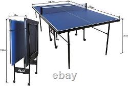 Hlc Junior Pliable Table De Tennis De Table Bleu 206 114.5 76cm