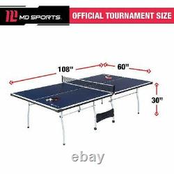 Imperméable À L’eau Pliable Taille Officielle Tennis De Table Ping Pong Accessoires Inclus