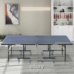 Indoor Outdoor Jeux De Sport Table Pliable Tennis De Ping-pong Tables Avec Roues