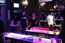 Infinity Led Beer Pong 8ftx2ft / W Music Capteurs De Luxe Party Table