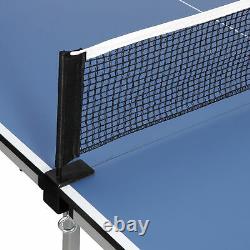 Intérieur Extérieur Avec Paddle Great For Small Spaces Table De Tennis De Table Ping Pong Table