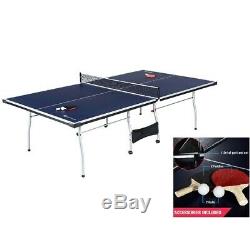 Intérieur Extérieur Tennis De Table De Ping-pong Sport 4 Pièces Taille Officiel Pliables Jeu
