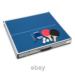 Intérieur Tischtennisplatte Tischtennistisch Tischtennis Set Ping Pong Zubehör