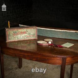 J. Jaques & Son Original 1901 Boxed Hamleys Le Nouveau Jeu De Table De Ping Pong Ou G