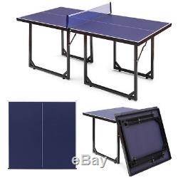 Jeu De Jeu De Table De Ping-pong Compact De Taille Moyenne À L'intérieur