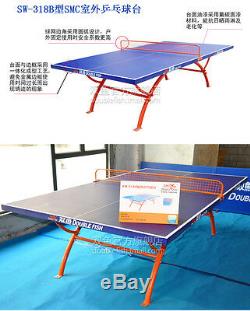 Jolie, 318b Qualité Unique Tennis De Table De Ping-pong De Table En Plein Air, Ramasser Ou D'un Navire