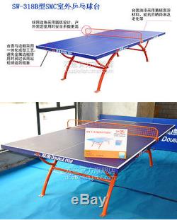 Jolie Table De Ping-pong En Plein Air De Qualité Supérieure Pour Le Tennis De Table 318b, Prise En Charge Ou Expédition