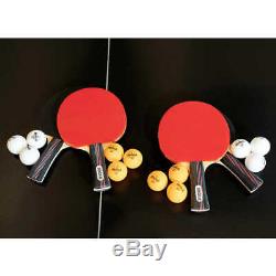 Joola Noctis 19mm Table De Ping-pong Avec Raquettes Et Balles