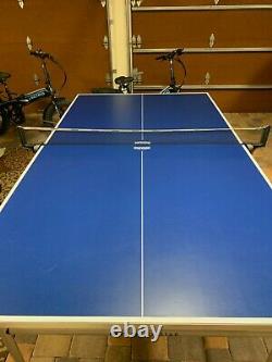 Kettler Topstar XL Table Intérieure / Extérieure Tennis Ping Pong Blue Top Made Germany