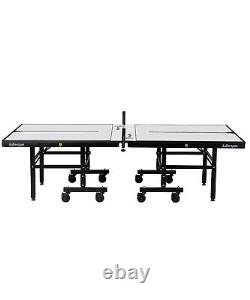 Killerspin UnPlugNPlay MyT 415 Max Table de ping-pong intérieure blanc vanille