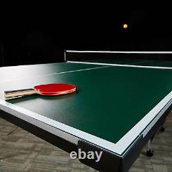 Lancaster 4 Pièces Taille Officielle Table Pliante Tennis Ping Pong Table De Jeu (utilisé)