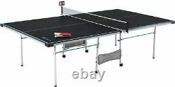 MD Sports Taille Officielle Table De Tennis Table Noir/bleu/blanc