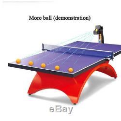 Machine Automatique De Train De Balle De Ping-pong De Robot De Tennis De Table Automatique Des États-unis Avec Le Filet De Capture