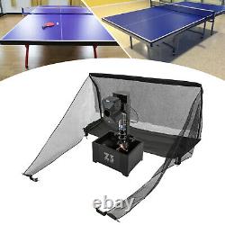 Machine à lancer des balles de ping-pong de tennis de table automatique avec 100 balles + filet