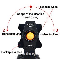 Machine d'entraînement automatique de robot de tennis de table de ping-pong pour enfant adulte +50 balles