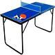 Mini Table De Ping-pong En Salle Avec Pagaies Et Balles
