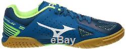 Mizuno Tennis De Table Chaussures Wave Médaille Z 81ga1710 Marine Verte Us9.5 (27.5cm)