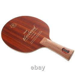 Nittaku Bloodwood Raquette de Tennis de Table et de Ping Pong, Choisissez le Type de Manche, Livraison Gratuite