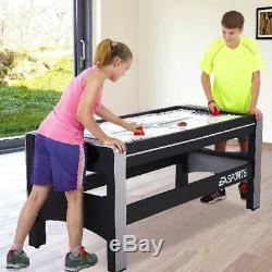 Nouveau Combo Pivotante Table De Jeu 72 4-in-1 Pool De Hockey Ping-pong + Accessoires