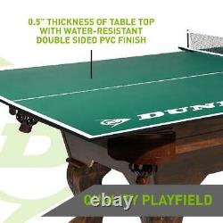 Nouveau Dunlop Official Size Table Tennis Conversion Top Pré-assemblé Post Ping Pon