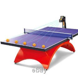 Nouveau Jt-a Automatic Table Tennis Robot Ping Pong Ball Train Machine & Catch Net