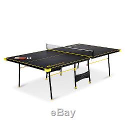 Nouveau Tennis De Table De Ping-pong Pliant Ensemble De Jeu De Taille Officielle Set De Sport Intérieur