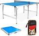 Nouvelle Table De Ping-pong De Taille Moyenne, Pliable, Ensemble Complet Avec Ping-pong Premium-livraison Gratuite