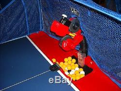 Oukei Ping-pong Tennis Robot Tw-2700-v1. Machine De Boule, Avec Net! Great Deal