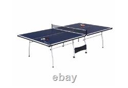 Ping Ping Pong Tennis En Plein Air Table De Tennis Fordable Paddles Et Balles Inclus